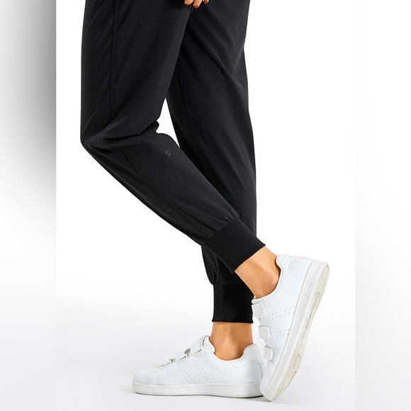 Feathery-Fit Drawstring Jogger with Pockets 28'' - Flat Waistband - Picture 4 of 6